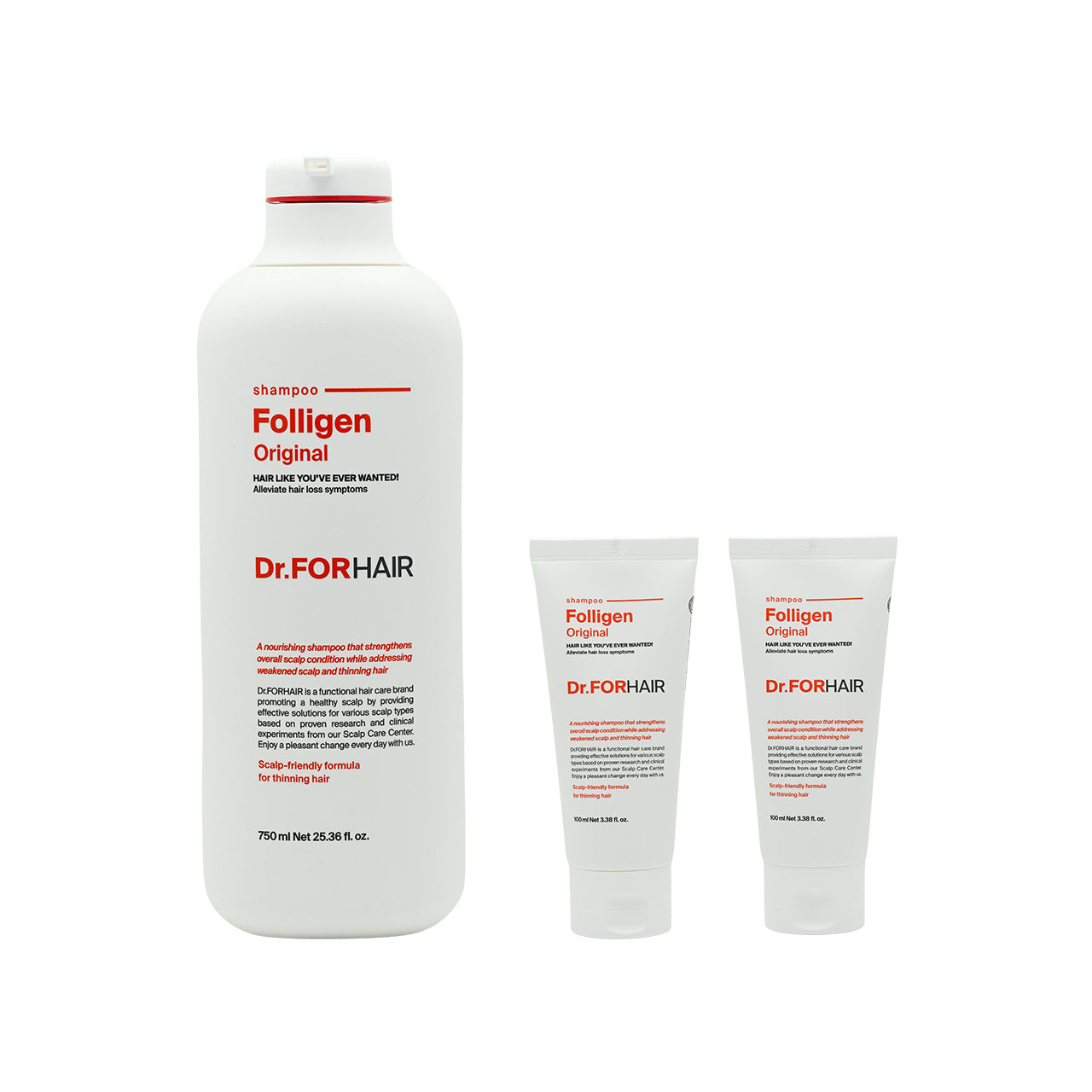 Dr.Forhair Folligen Original Hair Loss Shampoo Set 3pcs | Sasa