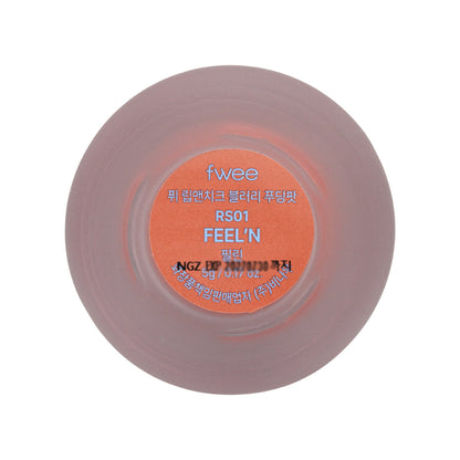 Fwee Lip &Cheek Blurry Pudding Pot  #RS01 Feel'n 5g