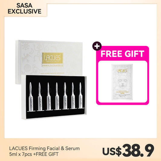 LACUES Firming Facial &Serum 5ml x 7pcs +FREE GIFT