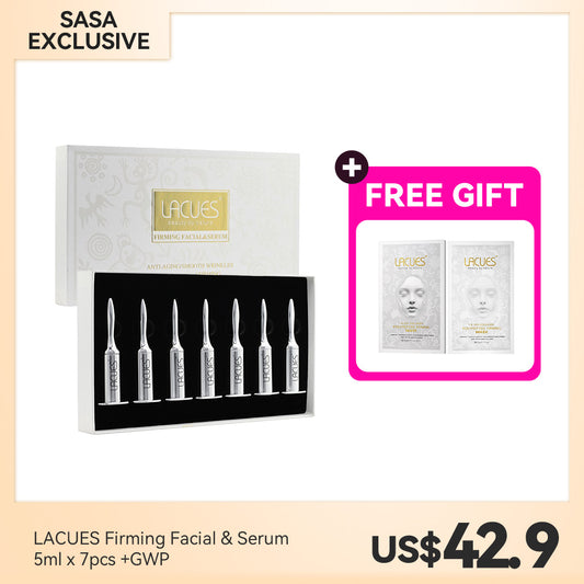 LACUES Firming Facial &Serum 5ml x 7pcs +GWP