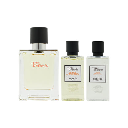 Hermes Terre D'Hermes Eau De Toilette Set 3pcs