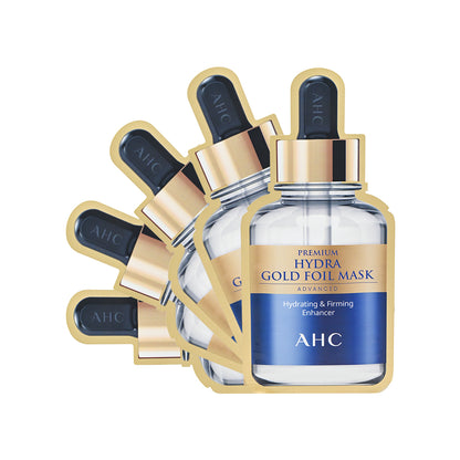 A.H.C Premium Hydra Gold Foil Mask 25g x 5ps
