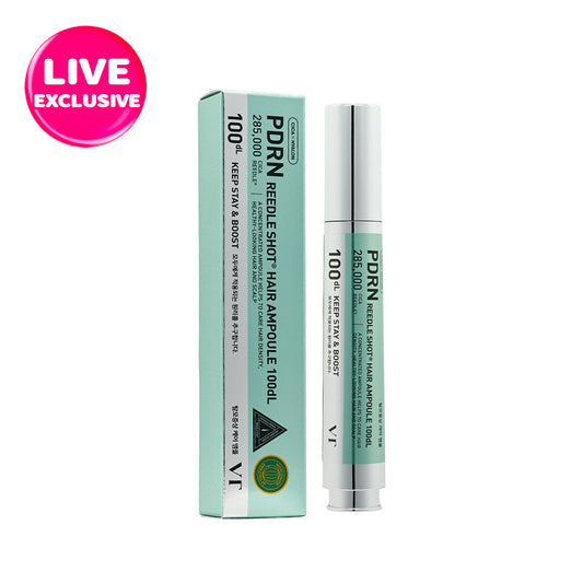 VT PDRN Reedle Shot Hair Ampoule 100dL 15ml