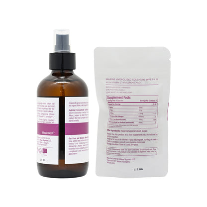 Alteya Organic Rose Water Collagen Capsule Set 2pcs