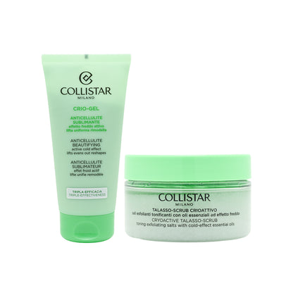 Collistar Crio Gel & Cryoactive Scrub Set  2pcs