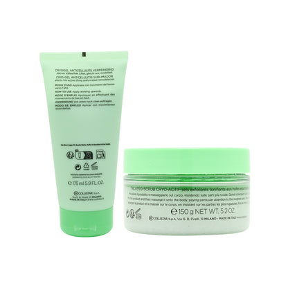 Collistar Crio Gel & Cryoactive Scrub Set  2pcs