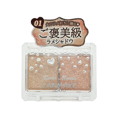 Canmake Lamé Mania #01 Apricot Puree 1pc