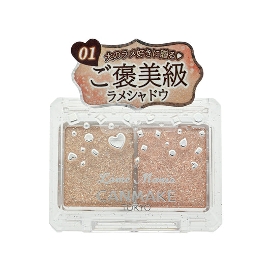 Canmake Lamé Mania #01 Apricot Puree 1pc