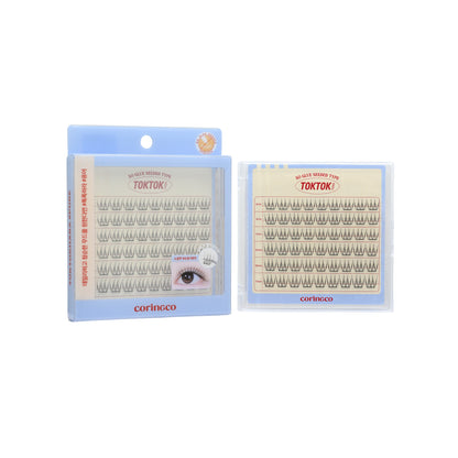Coringco Tok Tok Hara No Glue Eyelash #Pure 54pcs