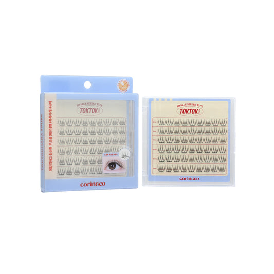 Coringco Tok Tok Hara No Glue Eyelash #Pure 54pcs