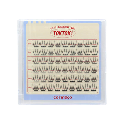 Coringco Tok Tok Hara No Glue Eyelash #Pure 54pcs