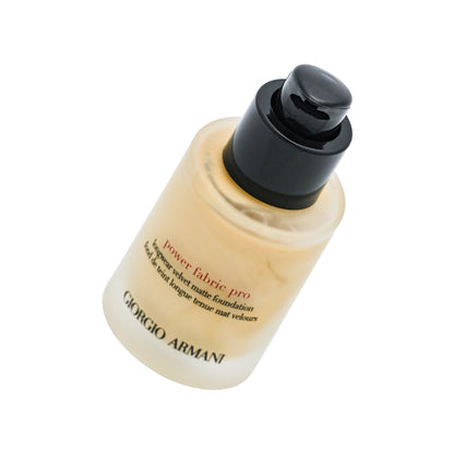 Giorgio Armani Power Fabric Pro Longwear Velvet Matte Foundation #2 30ml