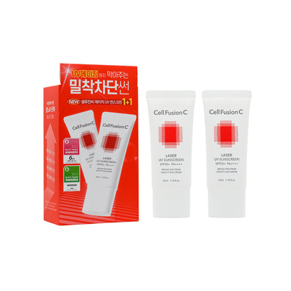 Cell Fusion C SPF50+PA++++ Laser UV Sunscreen 2pcs