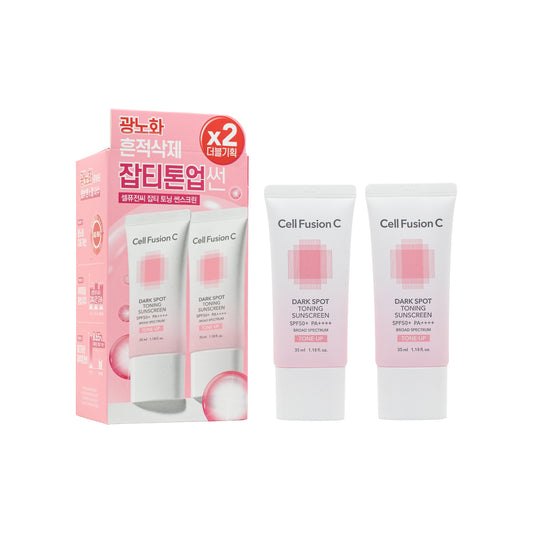 Cell Fusion C SPF50+PA++++ Dark Spot Toning Suncreen 2pcs