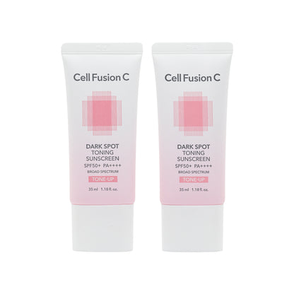 Cell Fusion C SPF50+PA++++ Dark Spot Toning Suncreen 2pcs