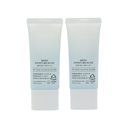 Cell Fusion C SPF50PA++++ Aquatica Cooling Sunscreen 2pcs