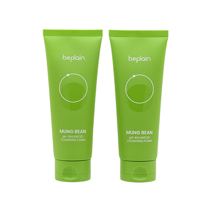 Beplain Mung Bean pH-Balanced Cleansing Foam Set 2 pieces