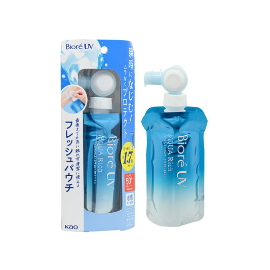 Biore SPF50+PA++++ UV Aqua Rich Watery Essence Pouch  120g
