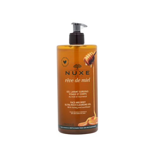 Nuxe Face and Body Ultra-Rich Cleansing Gel 750ml