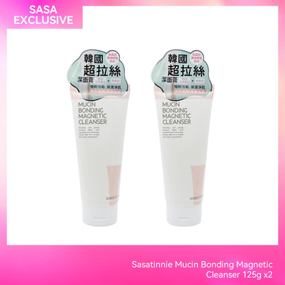 sasatinnie Mucin Bonding Magnetic Cleanser 125g X2