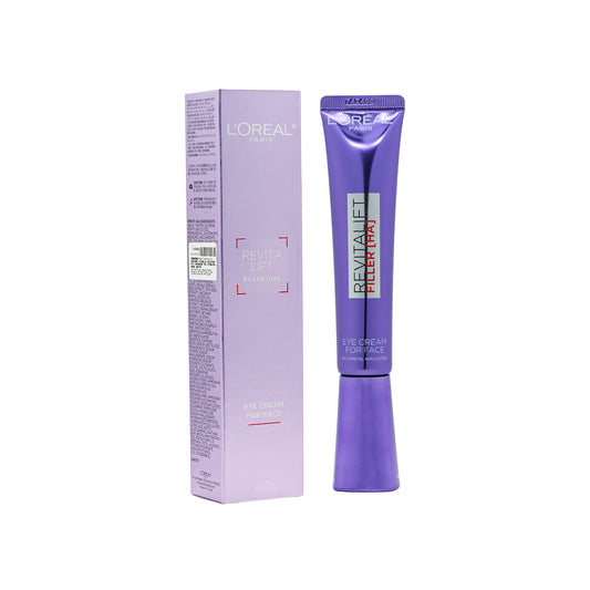 L’Oreal Paris Filler [HA] Eye Cream for Face with cooling Metal Applicator 3.0 30ml