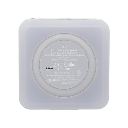 Clio Harry Potter x Clio SPF50+PA+++ Kill Cover Founwear Cushion The Original with refill #21C 15gx2