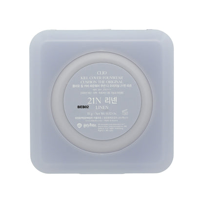 Clio Harry Potter x Clio SPF50+PA+++ Kill Cover Founwear Cushion The Original with refill #21N 15gx2