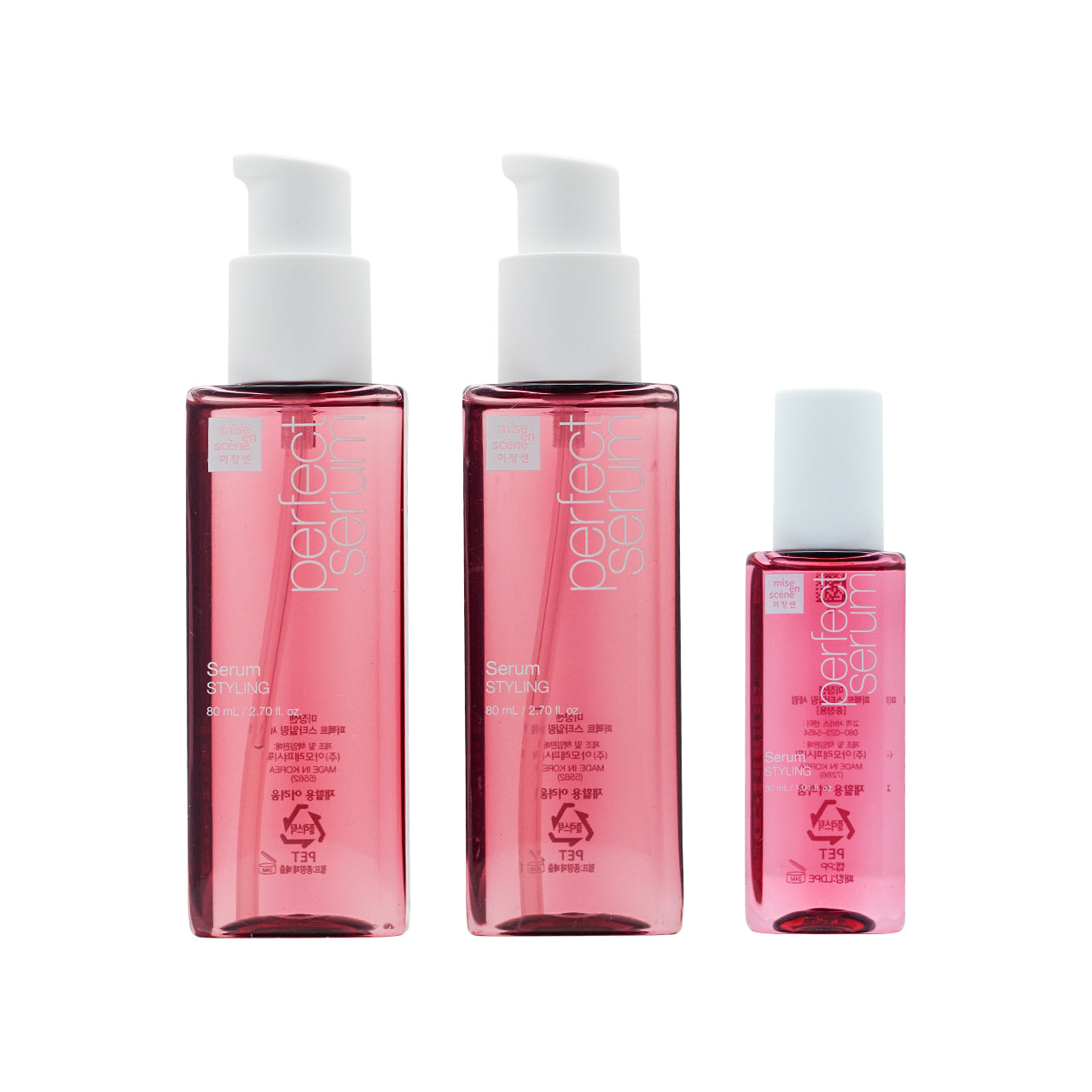 Mise En Scene Curl & Wavy Perfect Serum Set 4pcs | Sasa Global
