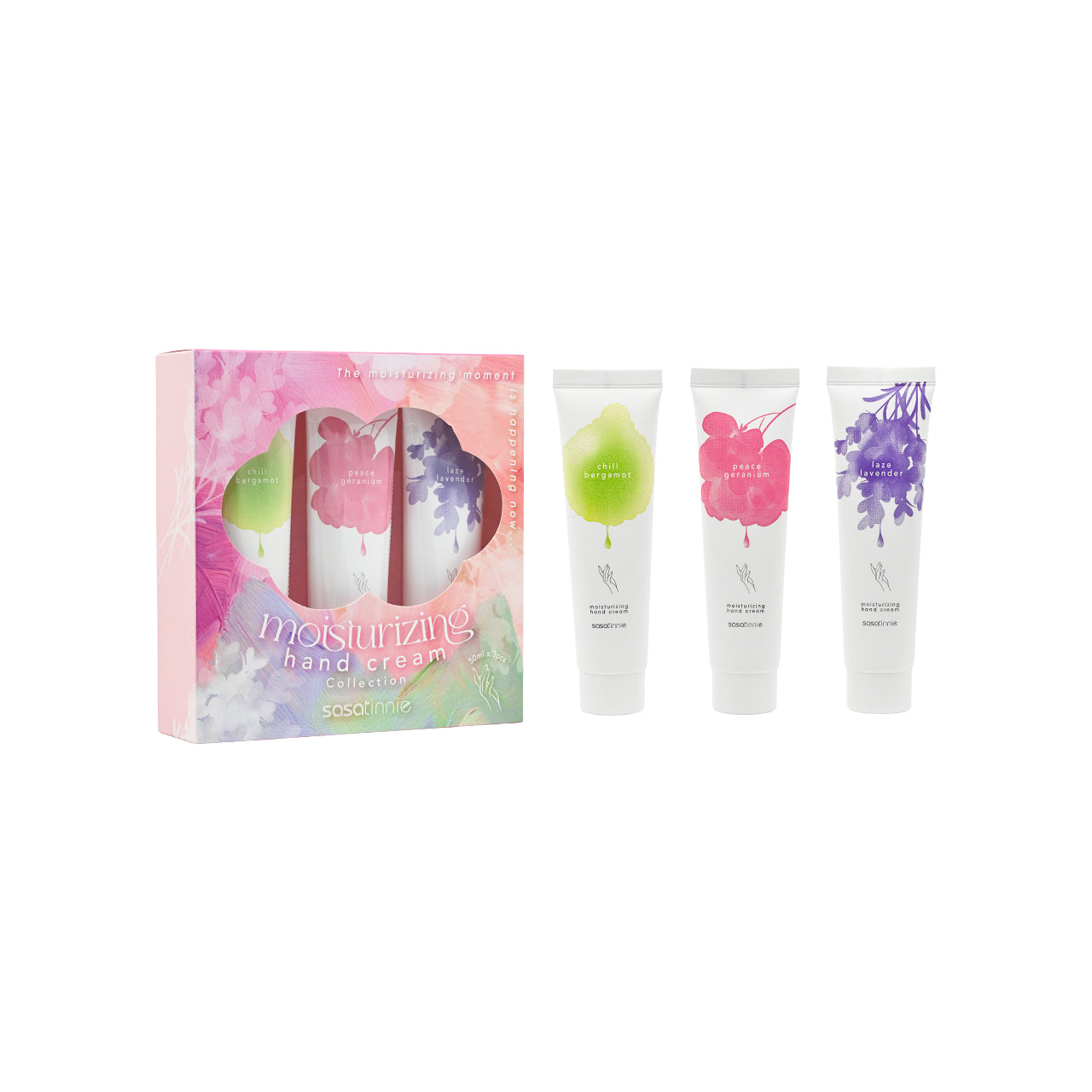 Sasatinnie Moist Hand Cream Collection 3pcs | Sasa Global eshop – Sasa ...