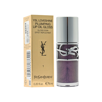 Yves Saint Laurent Loveshine Plumping Lip Oil Gloss  #01 Thunder Stealer 1pc