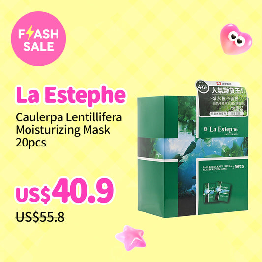 La Estephe Caulerpa Lentillifera Moisturizing Mask 20pcs