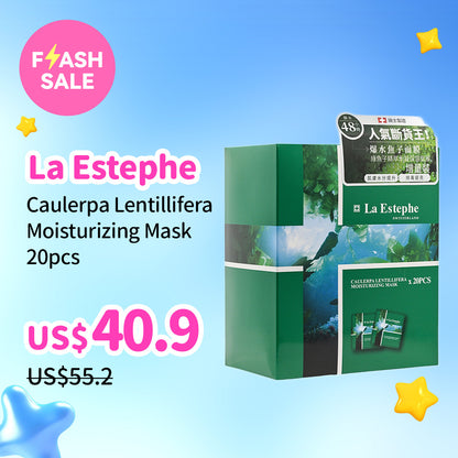 La Estephe Caulerpa Lentillifera Moisturizing Mask 20pcs