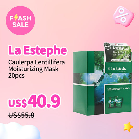 La Estephe Caulerpa Lentillifera Moisturizing Mask 20pcs