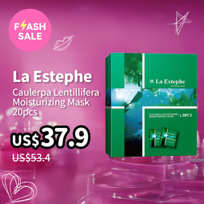 La Estephe Caulerpa Lentillifera Moisturizing Mask 20pcs
