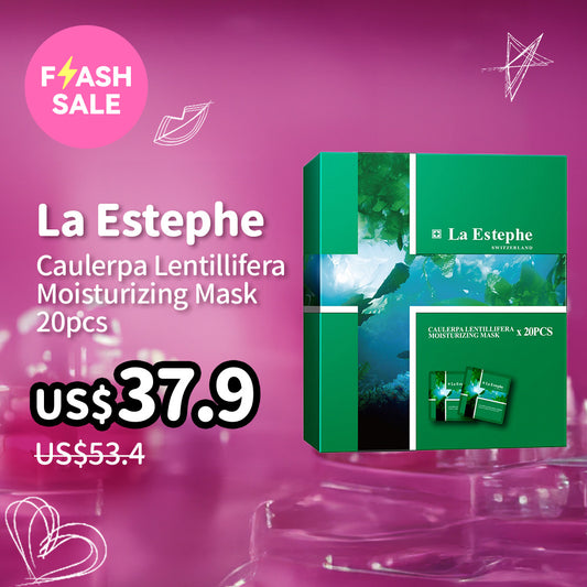 La Estephe Caulerpa Lentillifera Moisturizing Mask 20pcs