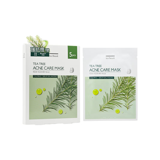 Soo Beaute Tea Tree Acne Care Mask 5pcs