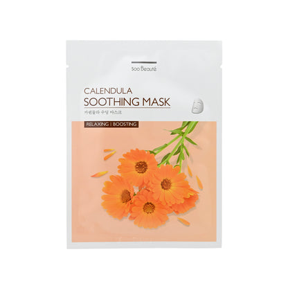 Soo Beauté Calendula Soothing Mask 5pcs