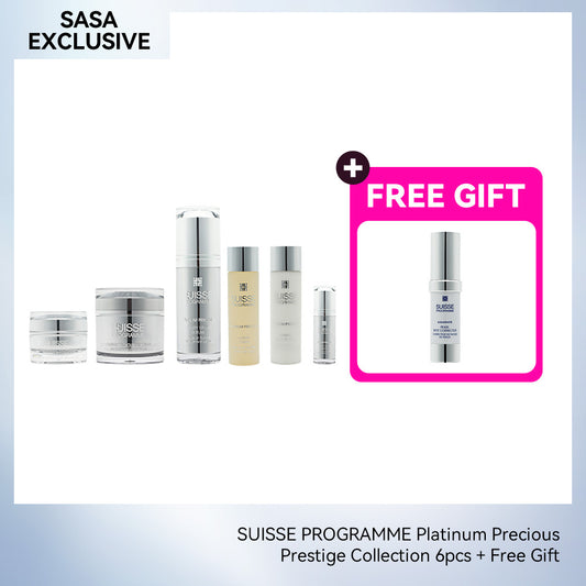 Suisse Programme Platinum Precious Prestige Collection 6pcs + Free Gift
