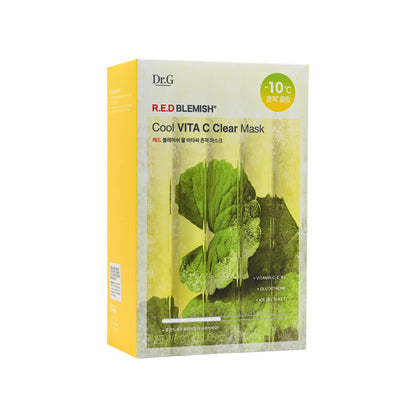 Dr.G R.E.D Blemish Cool VITA C Clear Mask 10pcs x2