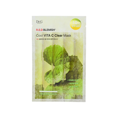 Dr.G R.E.D Blemish Cool VITA C Clear Mask 10pcs x2