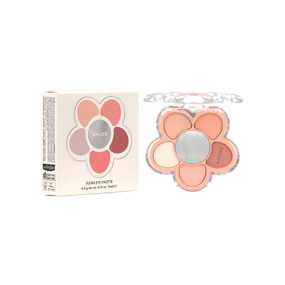 Amuse Flora Eye Palette #01 Flora Peach Coral 4.5g