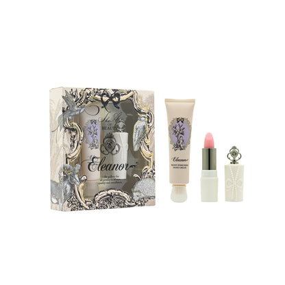 Eleanor Hand Cream & Color Lip Set 2pcs