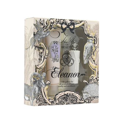 Eleanor Hand Cream & Color Lip Set 2pcs