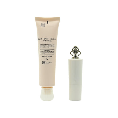 Eleanor Hand Cream & Color Lip Set 2pcs