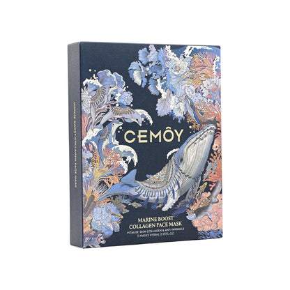 Cemoy Marine Boost Collagen Face Mask 5pcs