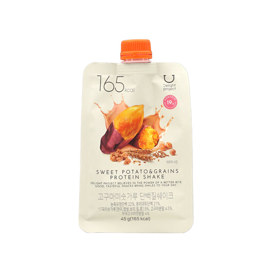 Olive Young Delight Project Sweet Potato & Grains Protein Shake 45g
