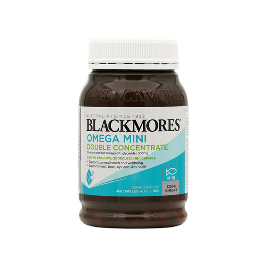 Blackmores Odourless Fish Oil Mini Caps 400 capsules