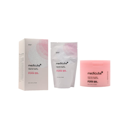 Medicube PDRN Pink Collagen Toning Gel Toner Pad 70pcs
