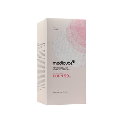 Medicube PDRN Pink Collagen Toning Gel Toner Pad 70pcs