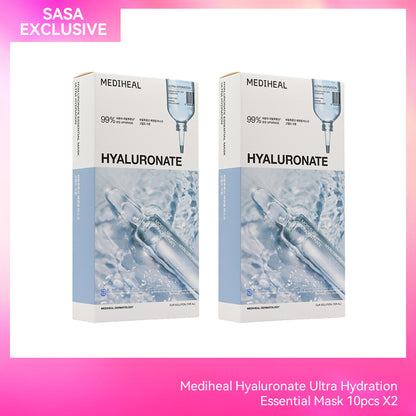 Mediheal Hyaluronate Ultra Hydration Essential Mask 20pcs